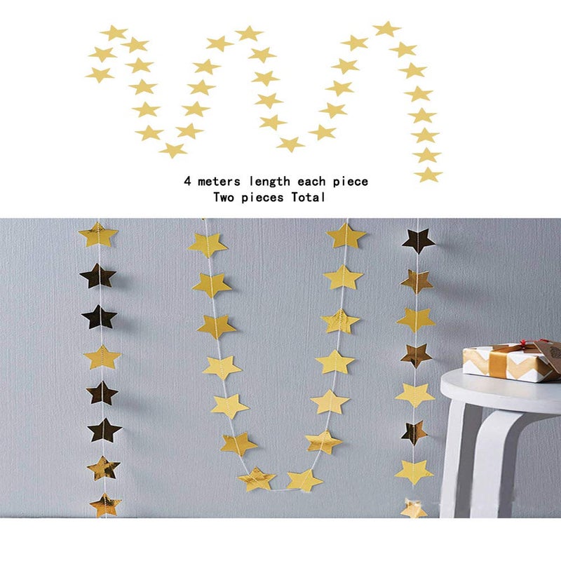 Tazimi Welcome Back Balloons Gold Welcome Back Banner Back to School Party Supplies with Flower Balloons Star Banners First Day of School Classroom, Wedding, House, Home Decor Decorations - Image 2